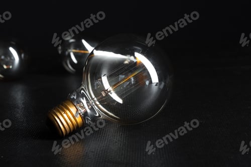 Preview: edison bulb close up.