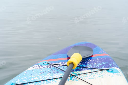 Preview: SUP boards with paddle on the water
