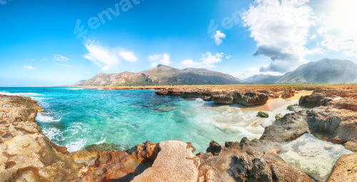 Preview: Unbelievable seascape of Isolidda Beach near San Vito cape.