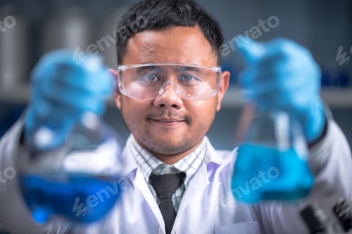 Preview: Portrait of researcher in laboratory