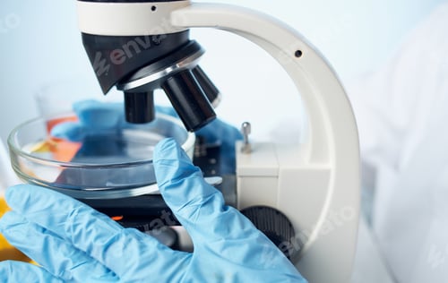 Preview: scientist chemical solutions biologist research study Studio