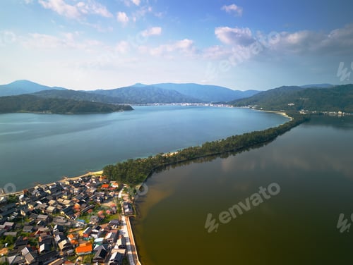 Preview: Amanohashidate, Kyoto, Japan Overlooking the Sandbar
