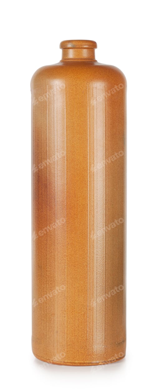 Preview: Brown clay bottle