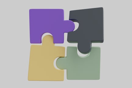 Vorschau: Bunte Puzzleteile