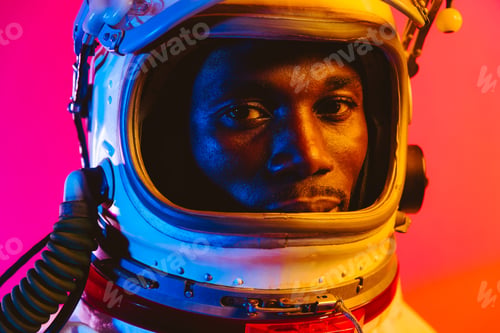 Preview: Cinematic image of an astronaut.