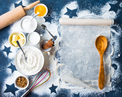 Preview: Baking background concept