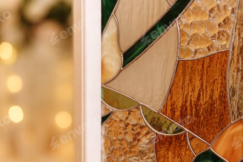 Preview: Abstract stained glass pattern