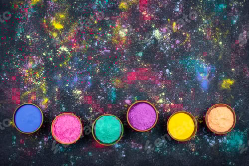 Preview: Gulal pigments for Holi festival of colours