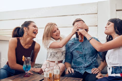 Preview: Young people having fun at party