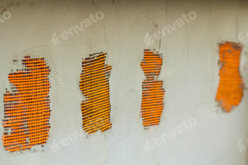 Preview: Close-up of construction plastic grid