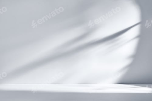 Preview: Abstract background with drop shadow and light. Backdrop for product presentation