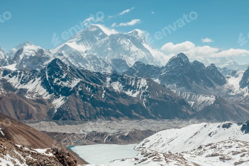 Preview: Beautiful mountain landscape in Himalaya