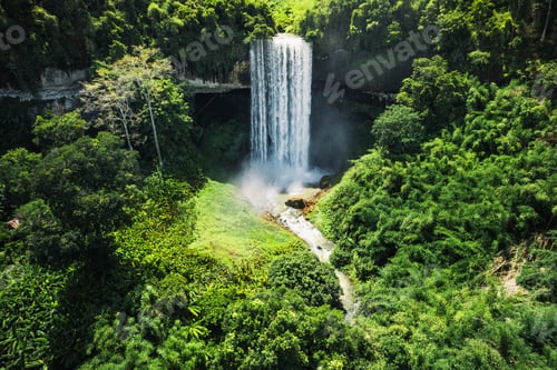 Preview: Waterfall in the forest in bolaven plateau Laos
