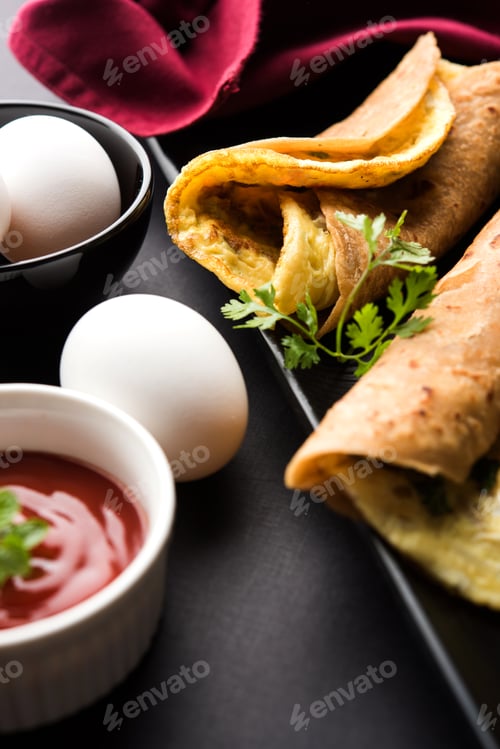 Preview: Omelette Chapati Toll