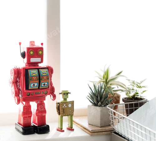 Preview: Control Robot Robotic Gadget Metal Object Science Concept