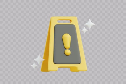 Preview: Wet Floor Warning Sign