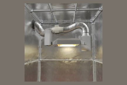 Preview: Indoor Grow Tent with Ventilation System