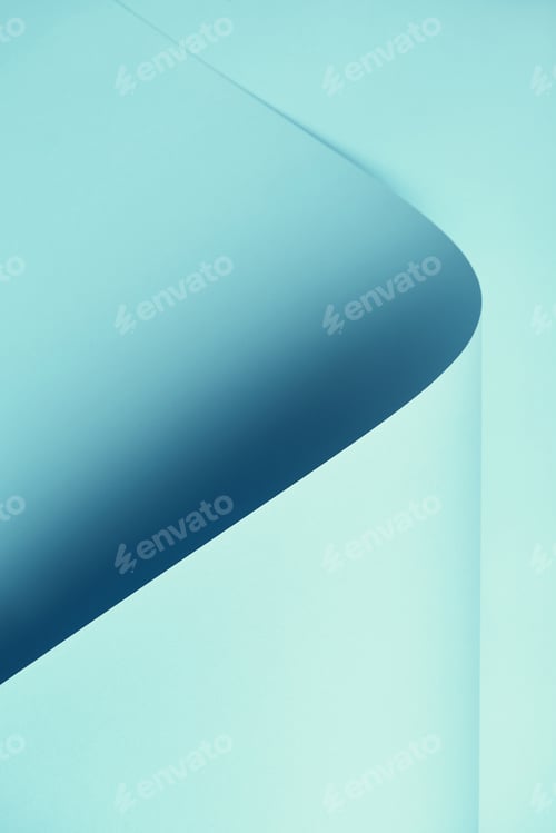 Preview: close-up view of decorative blue abstract paper background