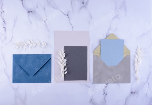 Preview: Wedding invitation card. Save the date concept