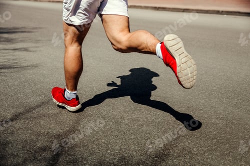 Preview: feet man runner running