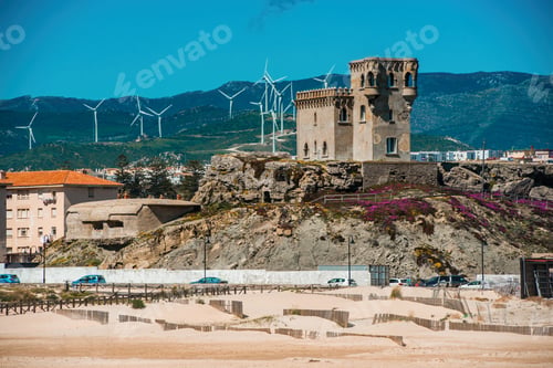 Preview: Seashore with Old Castle in Tarifa