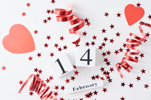 Aperçu: Festive valentine day background