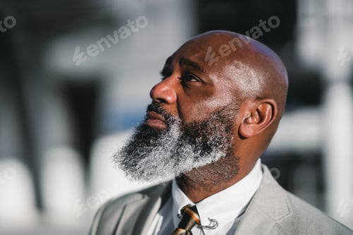 Preview: Profile of a Black Gentleman Outdoor