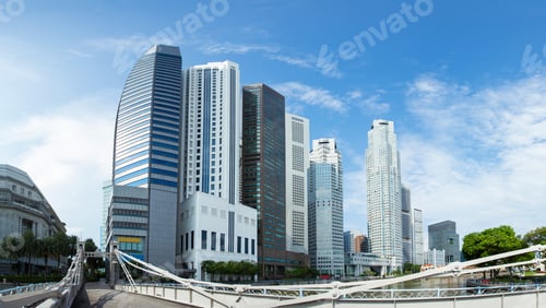 Preview: Modern office buildings Skyscraper Business Office Corporate building.