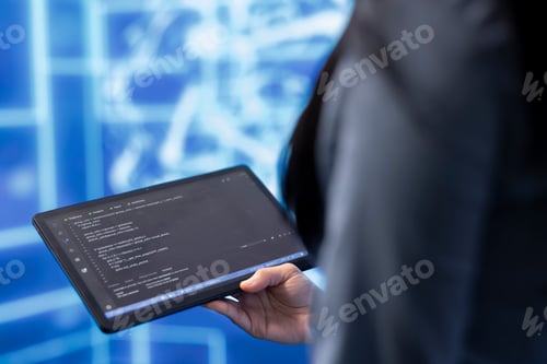 Preview: Admin uses tablet and AI deep neural networks to solve tasks