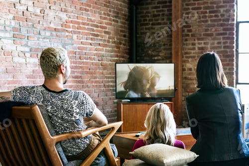 Preview: Diverse people watching TV