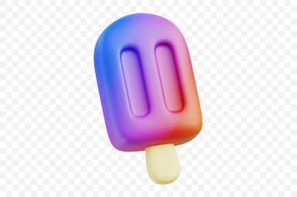 Preview: Rainbow Ice Lolly