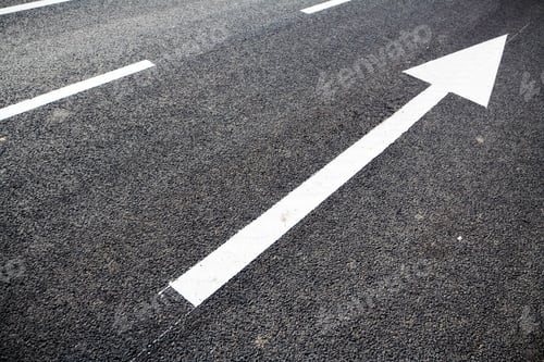 Preview: Road marking arrows