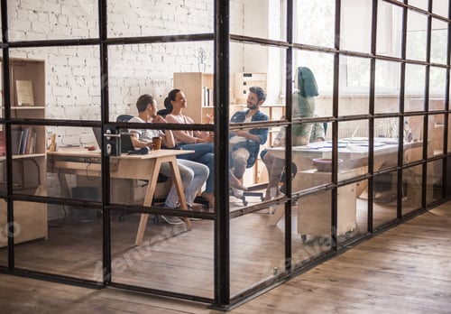 Preview: Young business team working