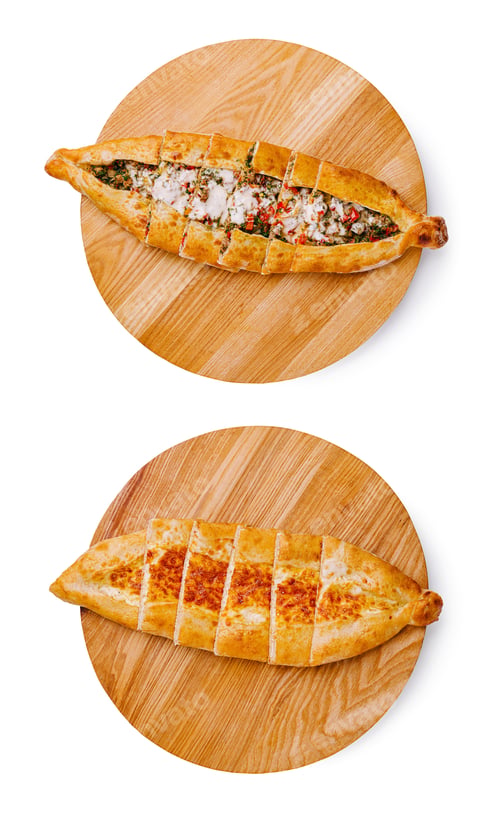 Preview: Delicious traditional breads served on wooden boards with toppings