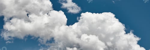 Preview: Blue cloudy sky background