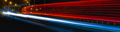 Preview: lights of moving cars at night. long exposure