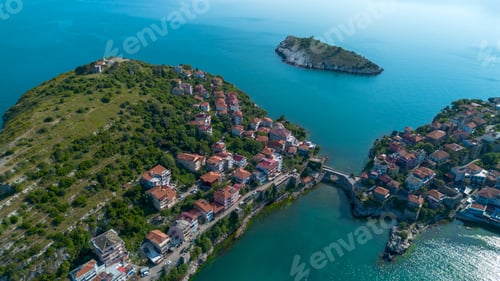 Preview: Aerial images of Amasra district of Bartın province, Turkey, were provided by drone.