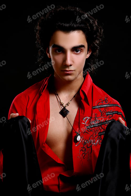 Preview: young and attractive latino man