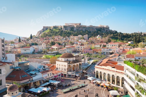 Preview: Skyline of Athenth with Acropolis hill