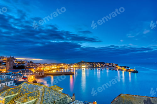 Preview: Dusk at the beautiful seaside town of St. Ives