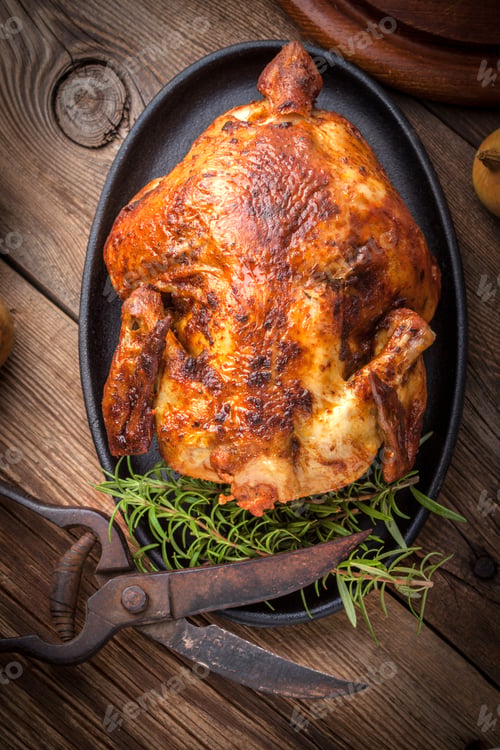 Preview: Baked chicken.
