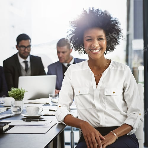 Preview: Good things happen in this boardroom. Shot of businesspeople in an office.