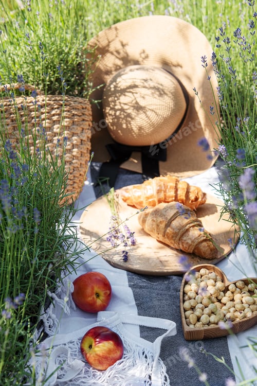 Preview: Summer picnic on a lavender field