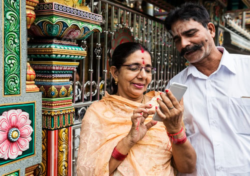 Preview: Indian couple spending time together