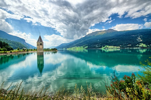 Preview: Bell tower of the Reschensee (Resia)