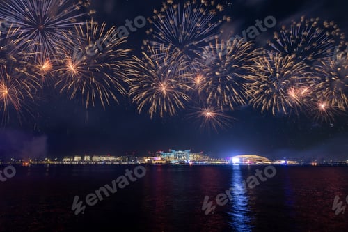 Preview: Fireworks in Abu Dhabi for celebrating New Year Eve