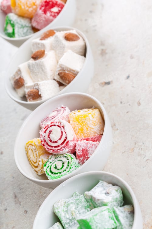 Preview: Turkish delight close up