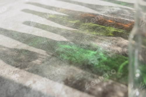 Preview: Recyclable glass waste. Social responsibility, ecology care concept