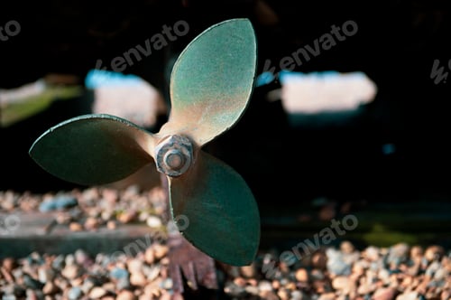 Preview: Ship propeller at the ship yard