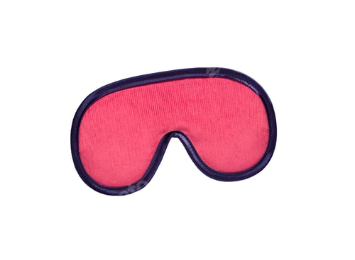 Preview: Sleeping mask, isolated on white